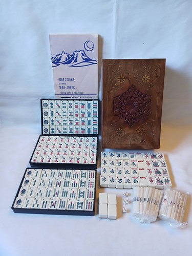 Tukiyama mahjong holzkiste - mahjong,