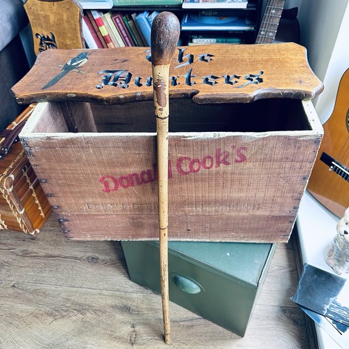 Vintage bambus gehstock - vintage,