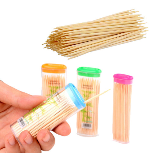 Neu bambus stick zahnstocher - bambus,