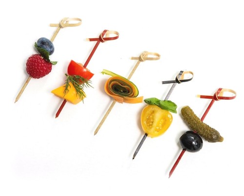 Bambus spieße knoten cocktail - bambus,