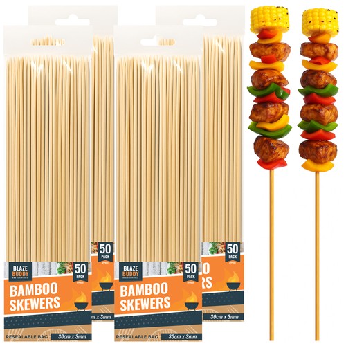200 bambus spieße 30cm - spieße, bbq