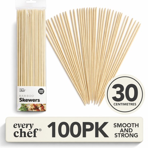 100 bambus spieße 30cm - spieße, bbq